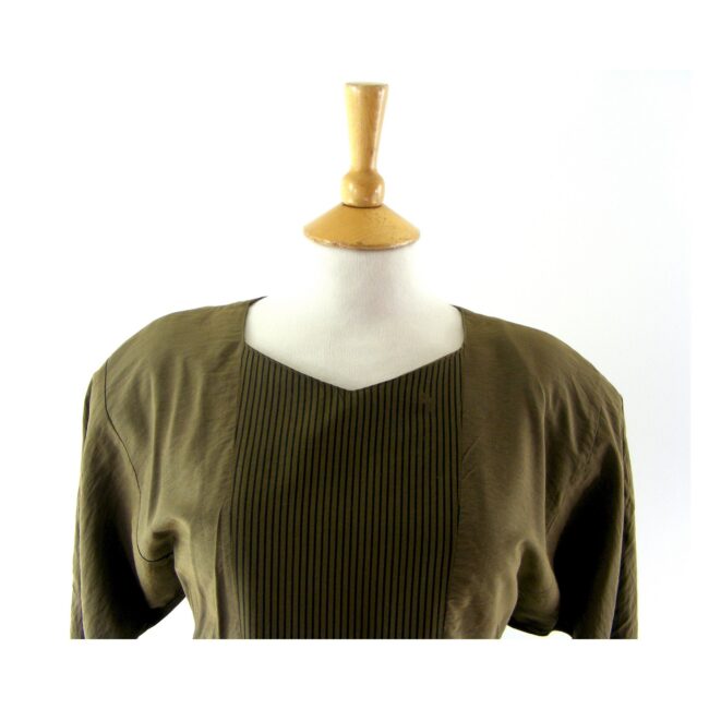 Dolman 80s vintage dress-front