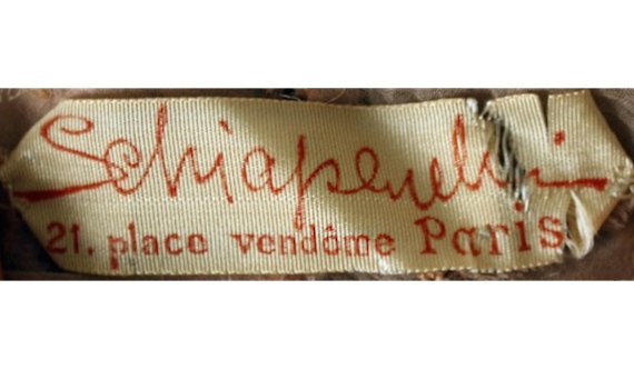 Schiaparelli label Schiaparelli label