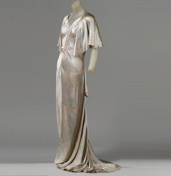 Vionnet Gown, 1930s. Vionnet Gown, 1930s.