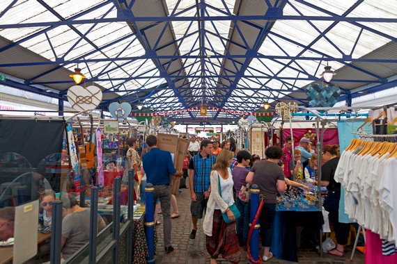 Greenwich Market interior Greenwich Market interior
