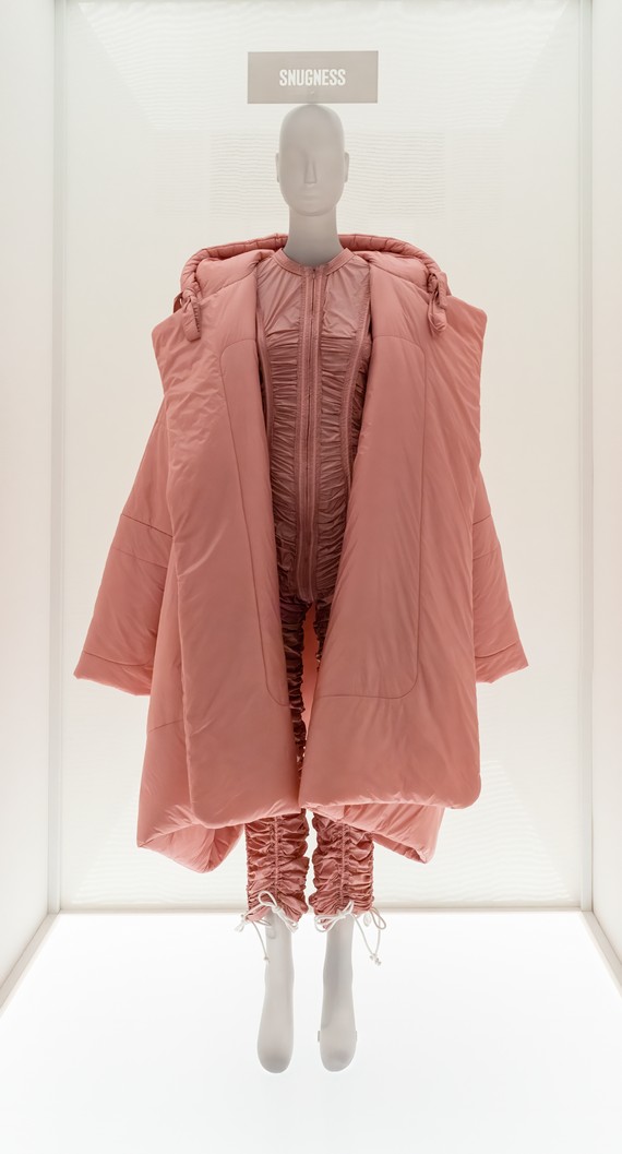 Norma Kamali coat at the Met Norma Kamali coat at the Met