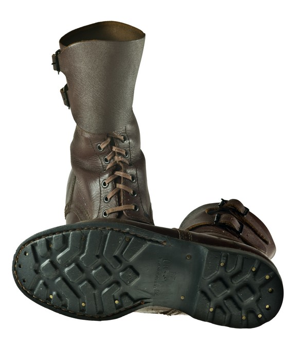Combat boots used in Polish Army up to the 90'ties of the 20th century. Combat boots used in Polish Army up to the 90'ties of the 20th century.